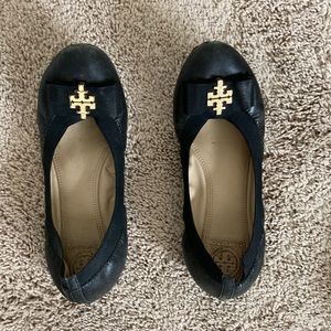 Tory Burch Flats - black size 8